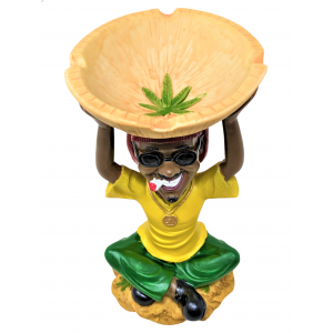 8" Polyresin Ashtray, Medium [AMFASH6]